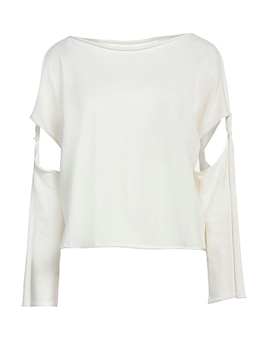 LIVIANA CONTI Jumper Ivory 100% Cotton, Polyester