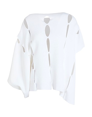 LIVIANA CONTI Jumper White 65% Viscose, 35% Polyamide
