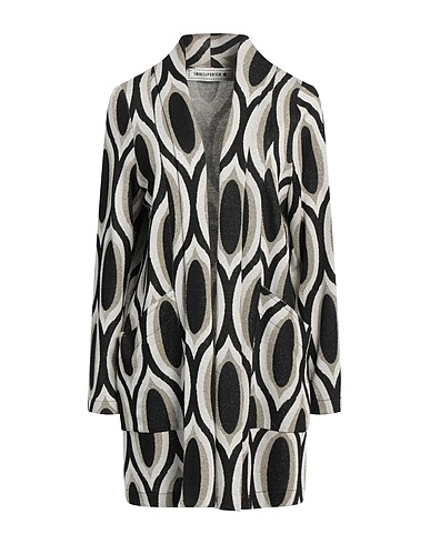 SHIRTAPORTER Cardigan Beige 78% Viscosa, 14% Lurex®, 6% Poliestere, 2% Elastan