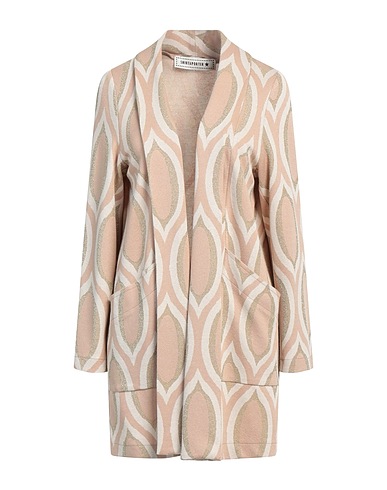 SHIRTAPORTER Cardigan Sand 78% Viscose, 14% Lurex®, 6% Polyester, 2% Elastane