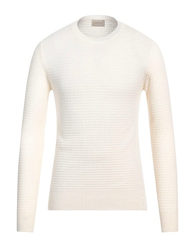 BROOKSFIELD Pullover Blanc cassé 100% Laine vierge