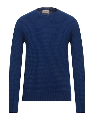 BROOKSFIELD Pullover Blau 100% Schurwolle