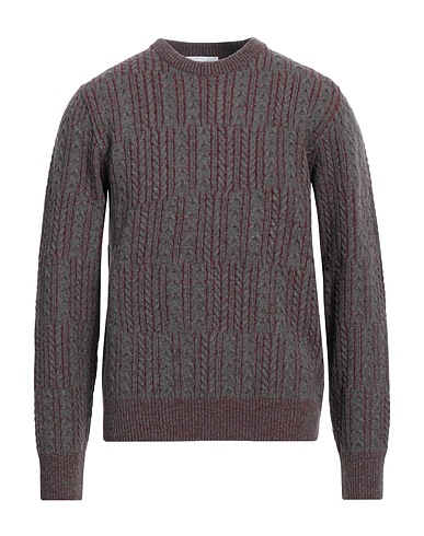 LARDINI Sweater Charcoal 90% Wool, 10% Cashmere
