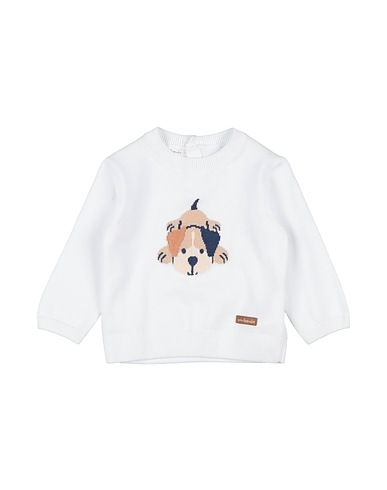 MINIBANDA by SARABANDA Jumper White 100% Cotton