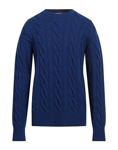 PIACENZA CASHMERE 1733 プルオーバー ネイビー バージンウール 100%
