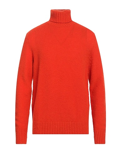 PIACENZA CASHMERE 1733 Dolcevita Arancione 100% Lana Vergine