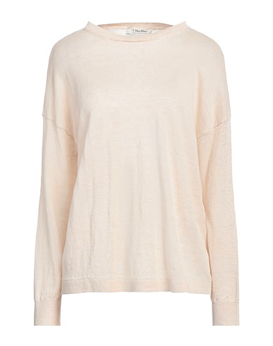 'S MAX MARA Sweater Beige 100% Linen