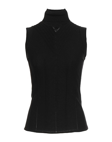 HIGH Polo neck TECH Black 100% Nylon