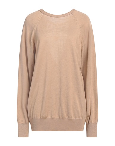 MOSCHINO Pullover COUTURE Cammello 100% Lana Vergine
