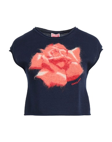 KENZO Sweater Midnight blue 84% Cotton, 6% Alpaca wool, 5% Nylon, 4% Wool, 1% Lycra®