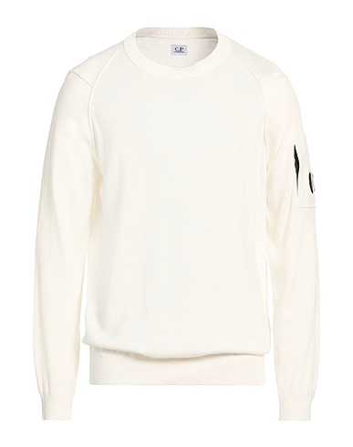 C.P. COMPANY Sweater Ivory 100% Cotton