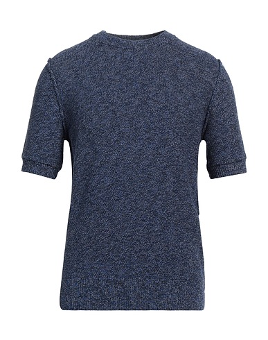 MASQ Jumper Navy blue 86% Cotton, 14% Polyamide