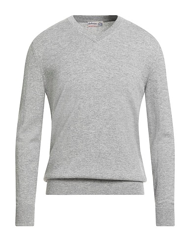 BALLANTYNE of PEEBLES Kaschmirpullover  Hellgrau 100% Kaschmir