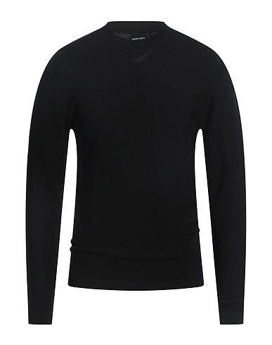 GIORGIO ARMANI Sweater Black 83% Viscose, 17% Polyester