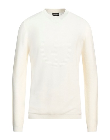 GIORGIO ARMANI Sweater Ivory 83% Viscose, 17% Polyester