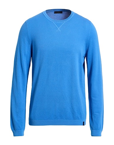 FAY Jumper Azure 100% Cotton