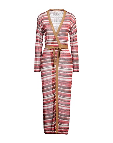 DIXIE Cardigan Coral 85% Viscose, 10% Metallic fiber, 5% Polyamide