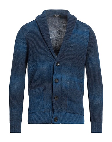 MASQ Cardigan Navy 88% Cotton, 12% Polyamide