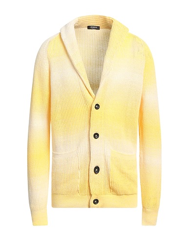 MASQ Cardigan Yellow 88% Cotton, 12% Polyamide
