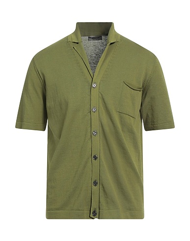 MASQ Cardigan Military green 100% Cotton
