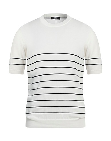 +39 MASQ Jumper White 100% Cotton
