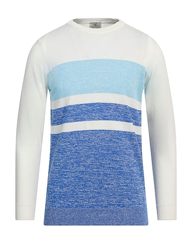 MQJ Pullover Bianco 69% Lino, 31% Poliestere