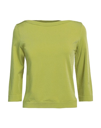 ROBERTO COLLINA Pullover Verde lime 83% Viscosa, 17% Poliestere