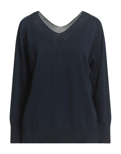 SOLOTRE Jumper Midnight blue 65% Viscose, 35% Polyamide
