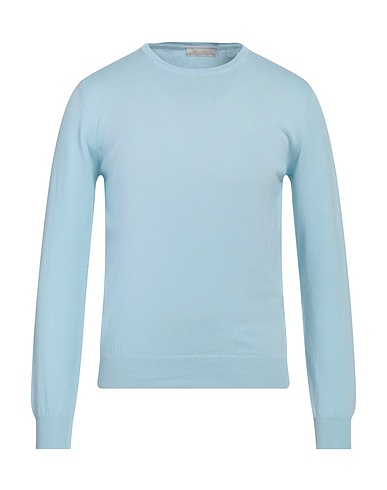 RICHARD OWE'N Jumper Sky blue 100% Cotton