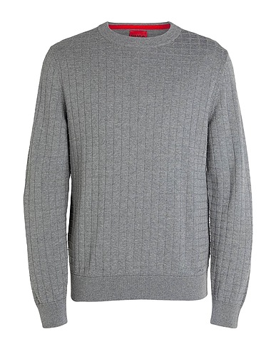 HUGO Jumper Grey 100% Cotton
