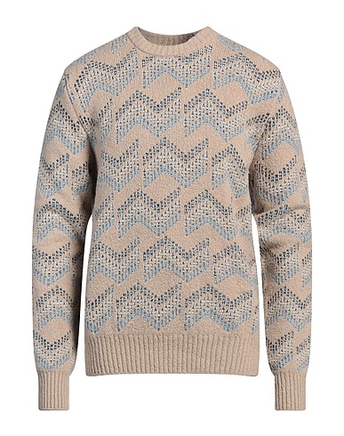 MISSONI Jumper Beige 85% Cotton, 13% Polyamide, 2% Elastane