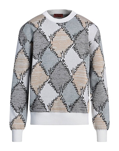 MISSONI Jumper White 100% Cotton