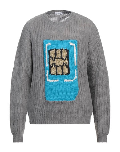 JW ANDERSON Jumper Grey 40% Nylon, 30% Wool, 30% Mohair wool