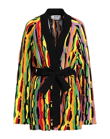 MSGM Cardigan Black 100% Cotton