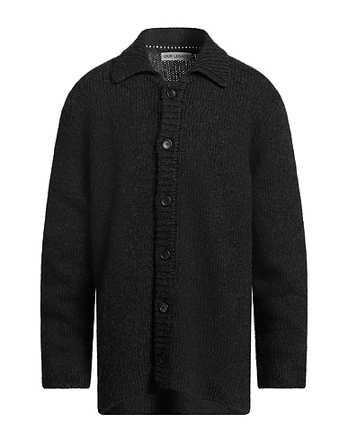 OUR LEGACY Cardigan Charcoal 70% Acrylic, 30% Virgin Wool