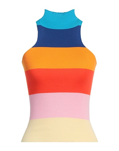 ROBERTO COLLINA Top Arancione 100% Cotone