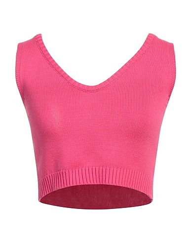 GRETA BOLDINI Top Rosa 100% Cotone