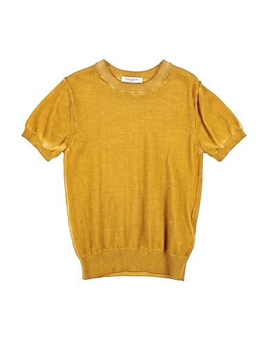 PAOLO PECORA Jumper Mustard 100% Cotton