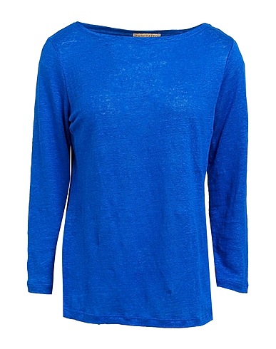 PUROTATTO Jumper Blue 100% Linen