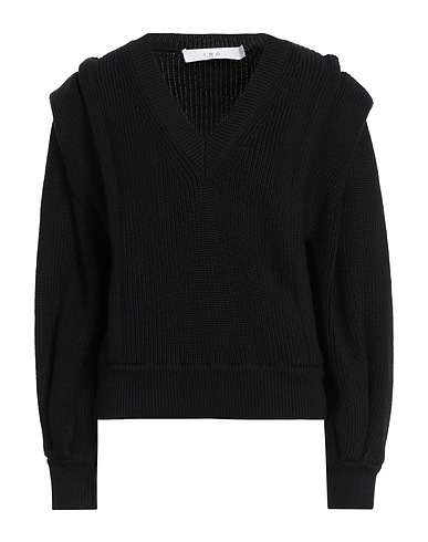 IRO Jumper Black 57% Cotton, 35% Polyester, 8% Wool