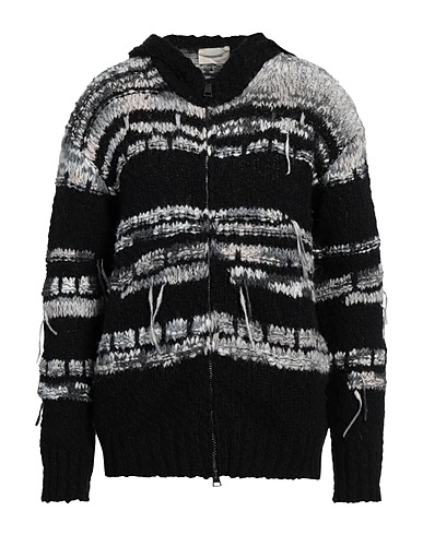 ATOMOFACTORY Cardigan Grey 43% Virgin Wool, 36% Synthetic fibers, 14% Wool, 5% Recycled polyamide, 2% Alpaca wool
