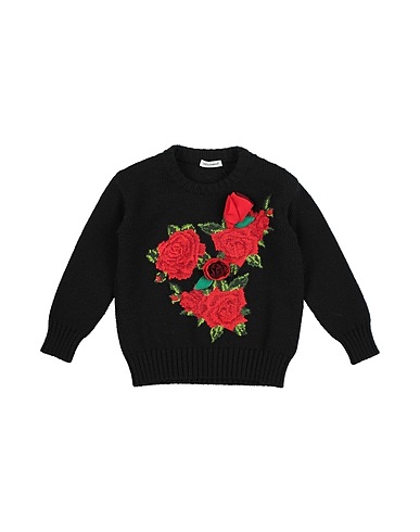 DOLCE&GABBANA Jumper Black 54% Viscose, 46% Polyester