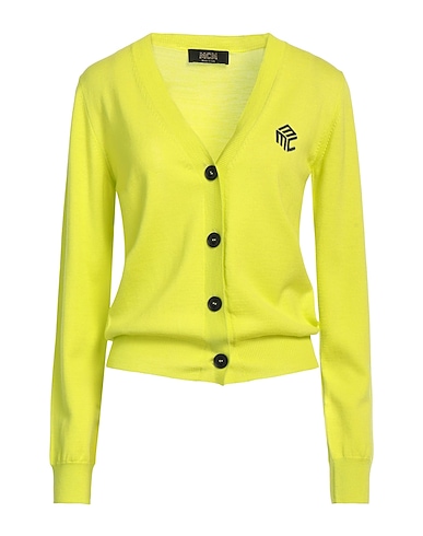 MCM Strickjacke Limettengrün 100% Merinowolle