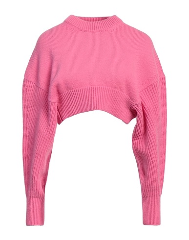 MCQUEEN Jumper Fuchsia 99% Wool, 1% Polyamide