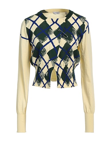 BURBERRY PRORSUM Cardigan Dark green 100% Cotton