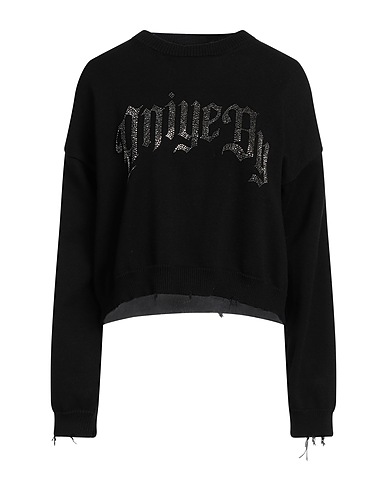 ANIYE BY Pullover Nero 100% Cotone