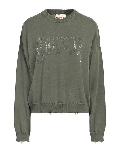 ANIYE BY Sweater Military green 100% Cotton