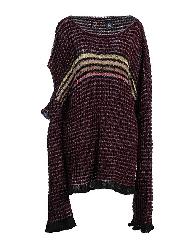 VITELLI Jumper Plum Viscose, Mohair wool, Acrylic, Wool