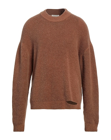 ATOMOFACTORY Jumper Camel 50% Alpaca wool, 26% Wool, 21% Polyamide, 3% Elastane