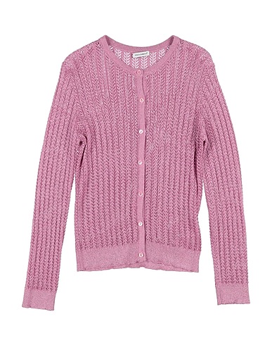 DOLCE&GABBANA Cardigan Mauve 80% Viscose, 20% Metallic Polyester
